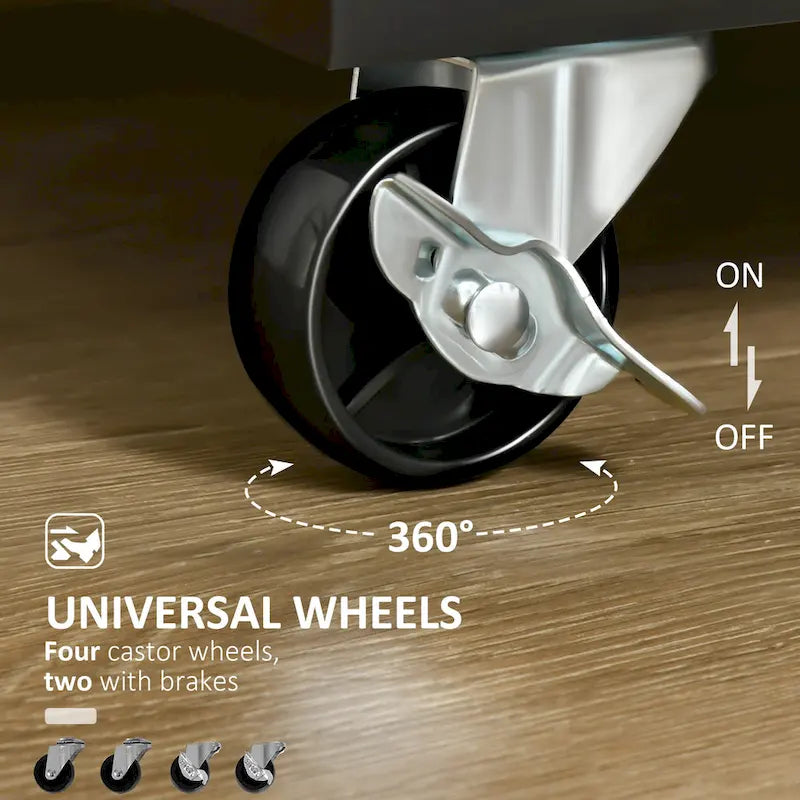 41 îlots de cuisine roulants modernes sur roulettes (tabourets non inclus)