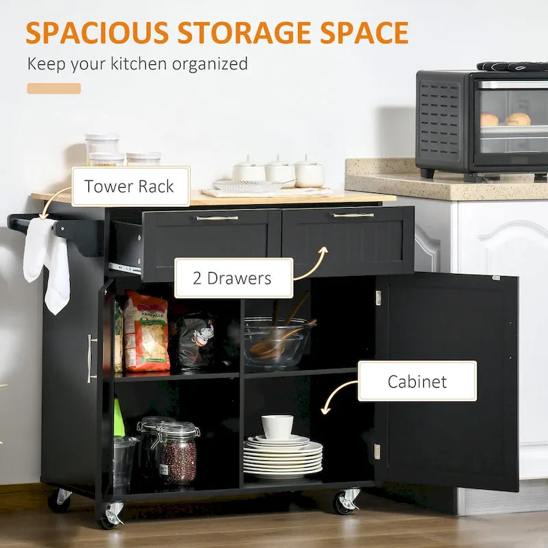 41 îlots de cuisine roulants modernes sur roulettes (tabourets non inclus)