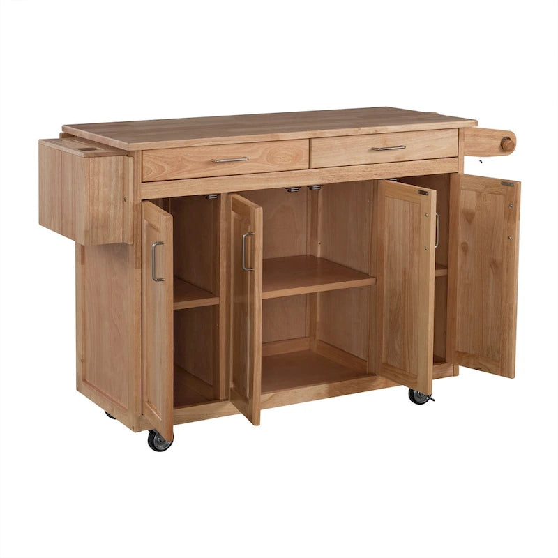 Chariot de cuisine General Line en bois marron - N/A