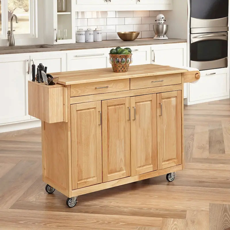 Chariot de cuisine General Line en bois marron - N/A