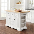 Crosley Julia Wood Top Kitchen Island - 50 W x32 D x 36 H